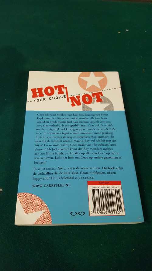 boek hot or not, our choice