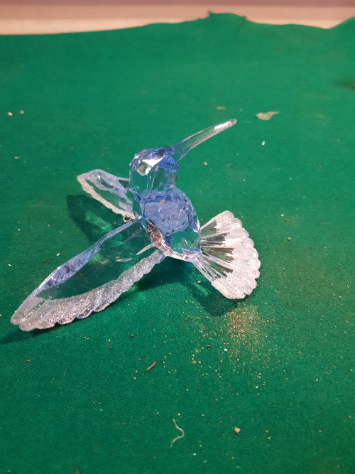 beeld colibrie kunststof