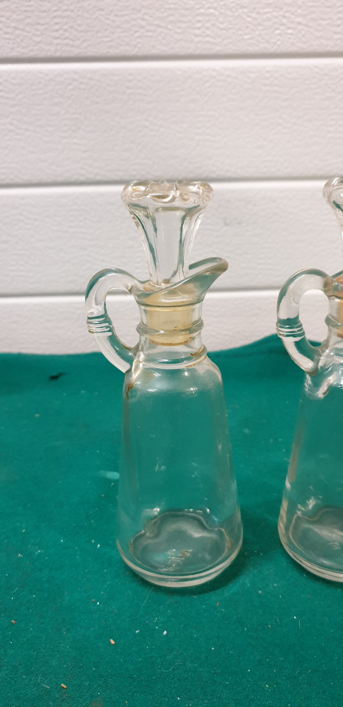 karaf flesje glas met dop