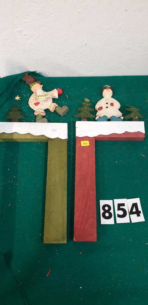 854 ], decoratie kerst paaltjes