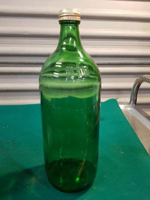 fles 1963 groen
