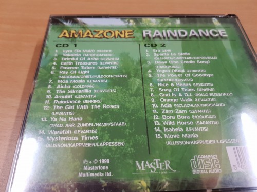 Cd, dubbel cd, 2 stuks, Amazone Raindance