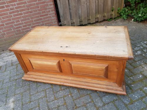 Vintage houten kist groot