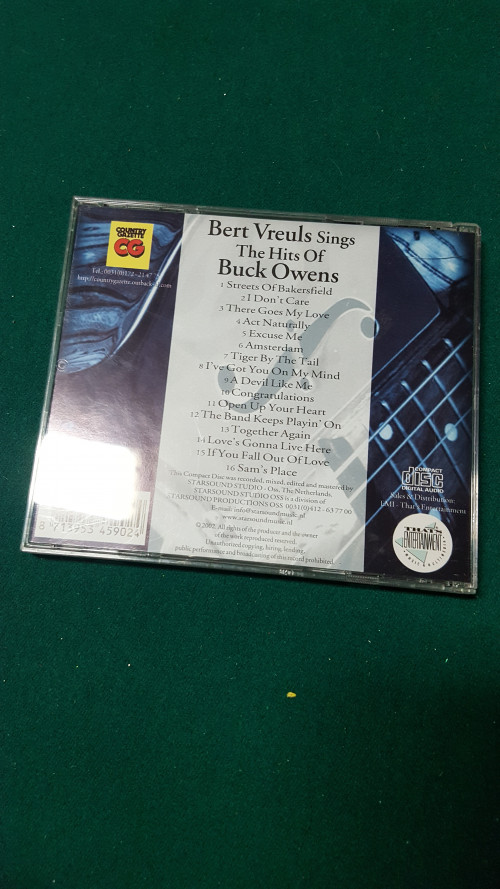 cd bert vreuls, the best  songs of buck owens