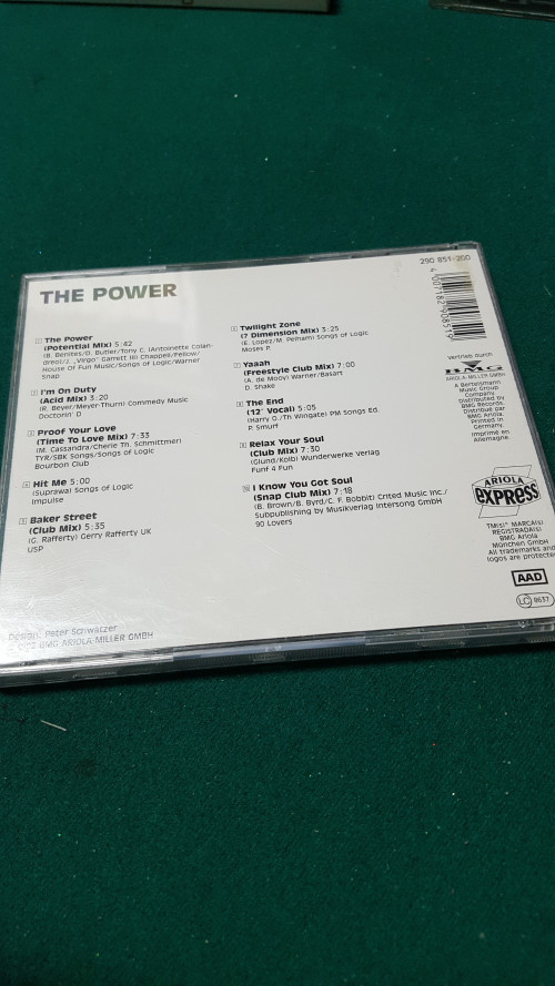 cd the power, snap