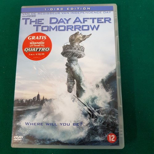 Dvd, the day after tomorrow, speelfilm