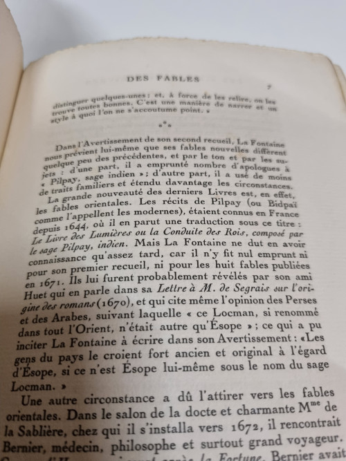 boek fables de la fotaine frans