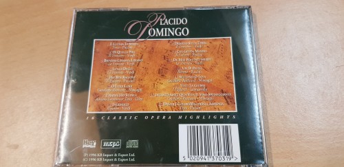 Cd Placido Domingo, 16 classic Opera Highlights, klassiek