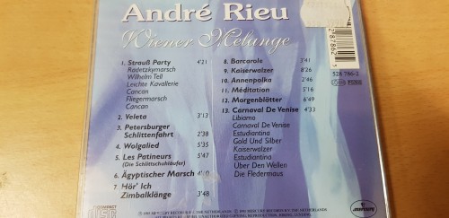 Cd André Rieu, Wiener Melange, klassiek