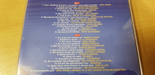 Cd, dubbel cd, Das Beste aus dem Musikanten Stadt, Duits