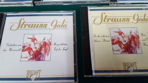 Cd's Strauss Gala, 5 stuks