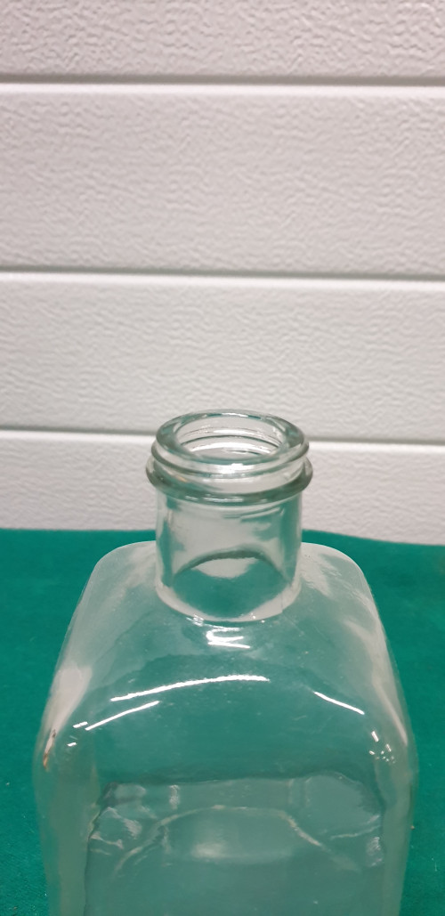 vaas fles van glas