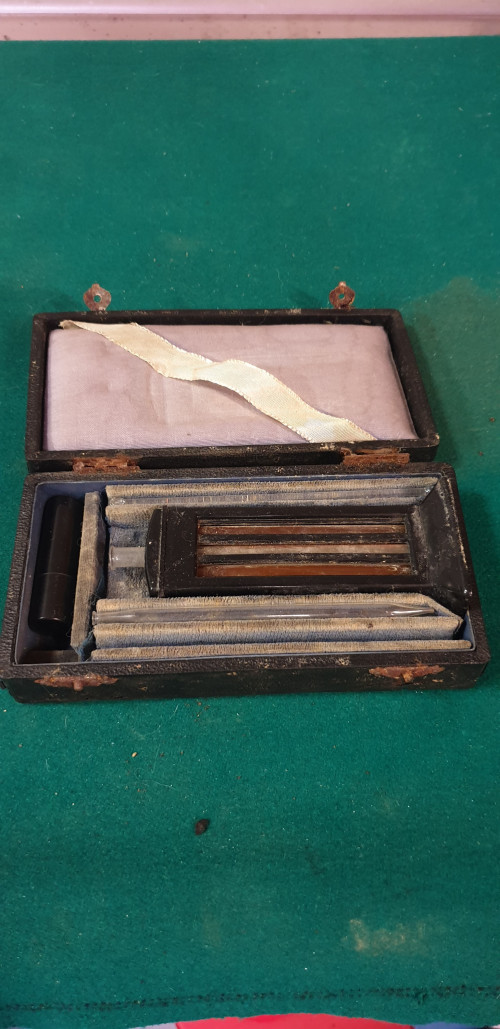 haemometer antiek , in kistje 1927 - 1928