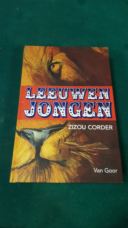 boek leeuwenjongen, zizou corder