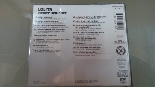 Cd Lolita Weisser Holunder