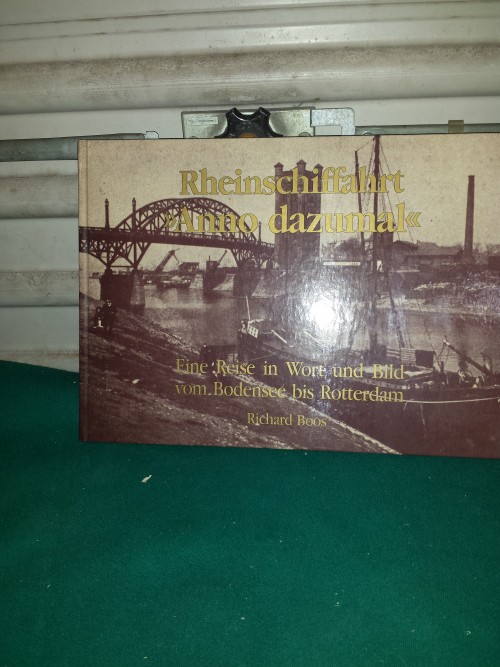 Boek Rheinschiffahrt vom Bodensee bis Rotterdam, Duits, 99 b
