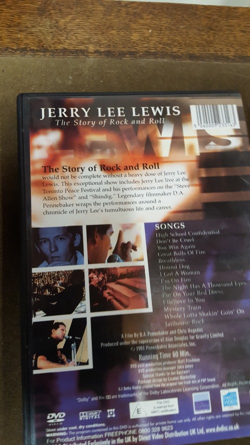 Dvd'Jerry Lee Lewis,1x The Story of Rock and Rol