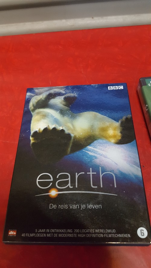 Dvd's BBC Nature, 3 stuks: Earth, Life, Oceans