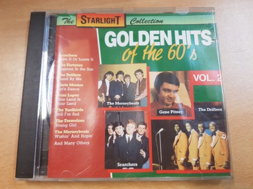 Cd Golden Hits of the 60's, verzamel, Engelstalig
