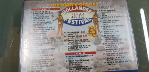 Cd, dubbel cd, Hollandse Hits Festival 1995