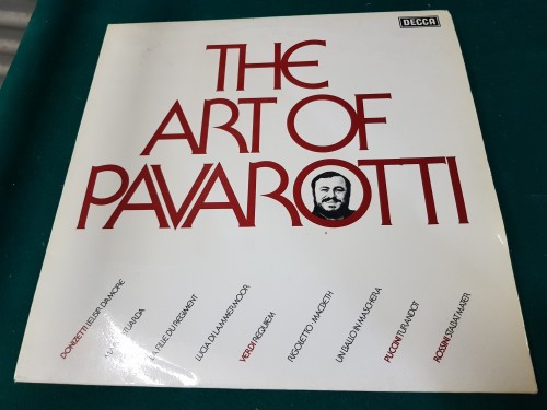 Lp The art of Pavarotti, Opera