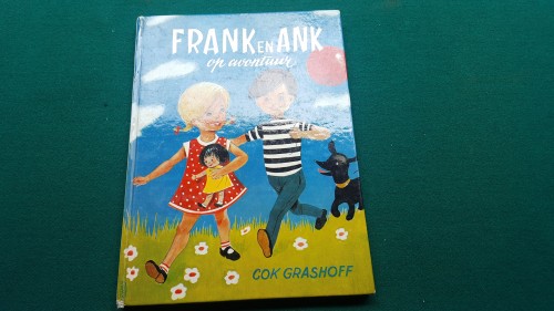 Boek, kinderboek van Cok Grashoff, Frank en Ank op avontuur,