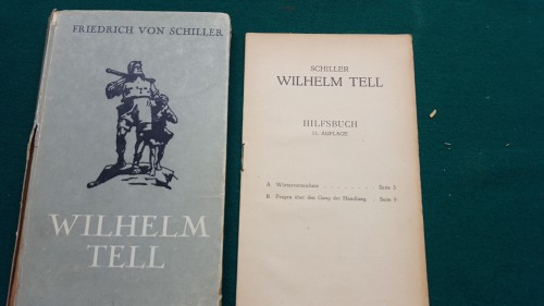 Boek Friedrich von Schiller, Wilhelm Tell, Toneelstuk, Duits
