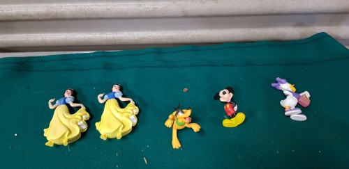 Disney poppetjes, 5 stuks