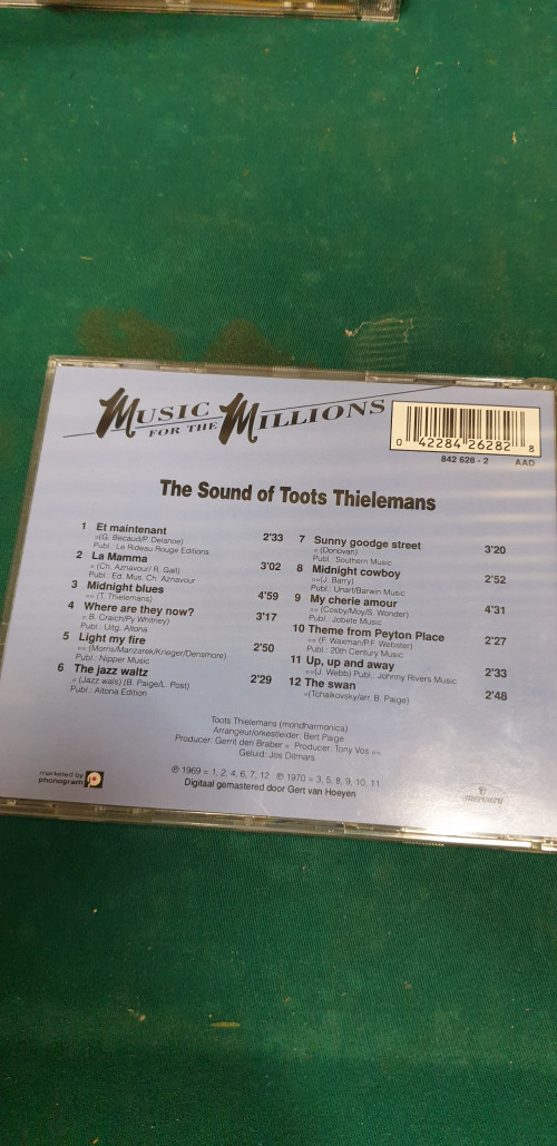 cd the sound of toots