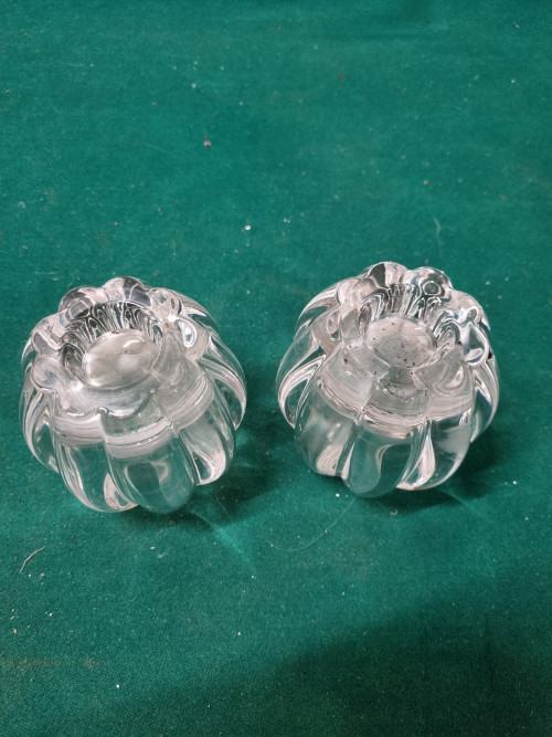waxcinelichthouder kristal 2 stuks