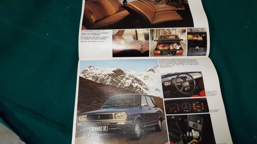 Boek Renault 1978 alle modellen en informatie