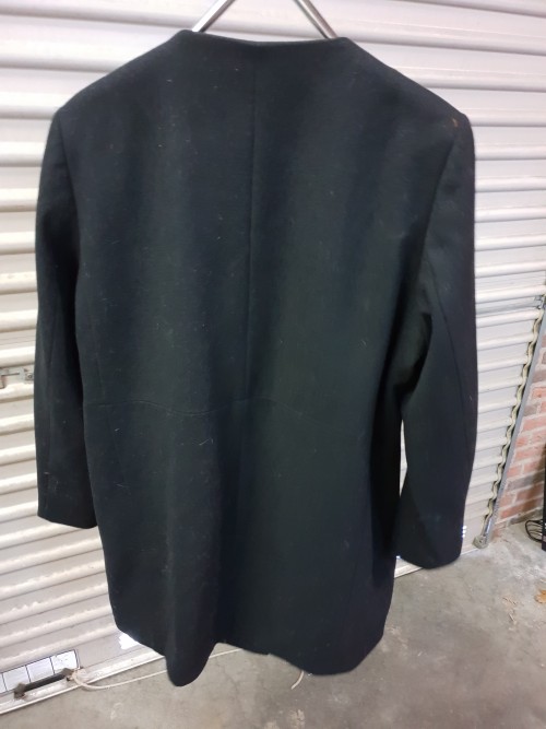 Dames winterjas, merk MS, maat 50, kleur zwart, materiaal wo