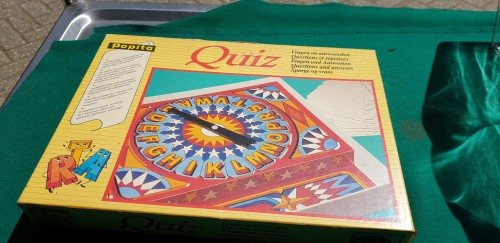 Spel Quiz, Papita, vraag en antwoord spel met 22 vragen kaar