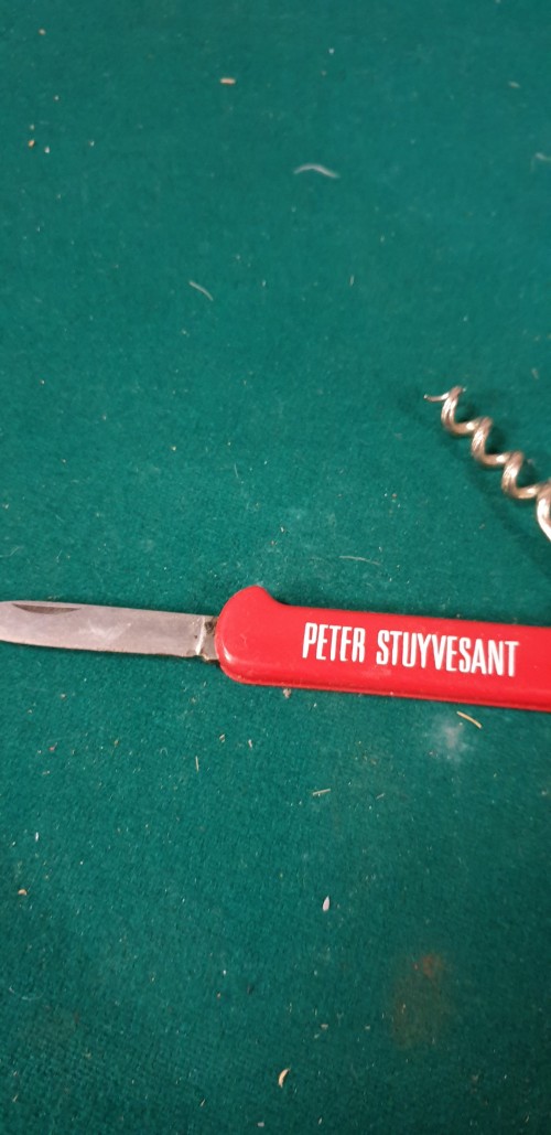 Opener en kurkentrekker, Peter Stuyvesant