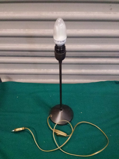 Tafellamp metaal G.v.d. Heg, met schakelaar