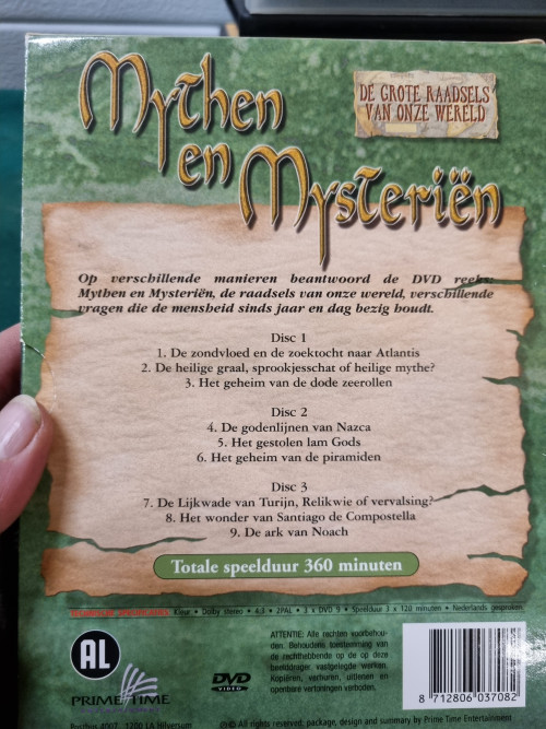 dvd mythen en mysterien