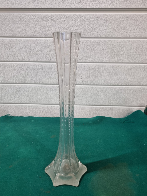 Vaas kristal glas vintage smal