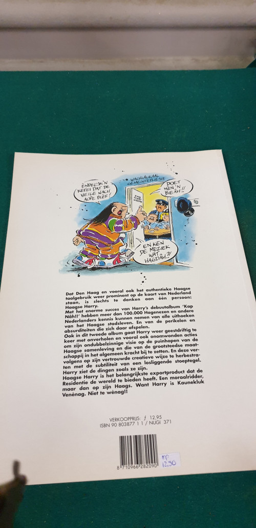 stripboek haagse harry, niet te wennag 1997