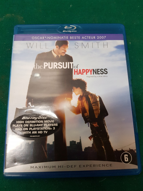 -	DVD Blue ray the persuit of happyness