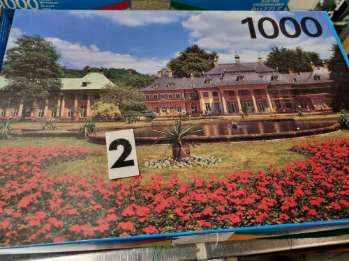 Legpuzzels 9x van 1000 stukjes