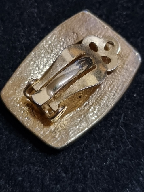 oorbellen clips creme goud kleurig [752]