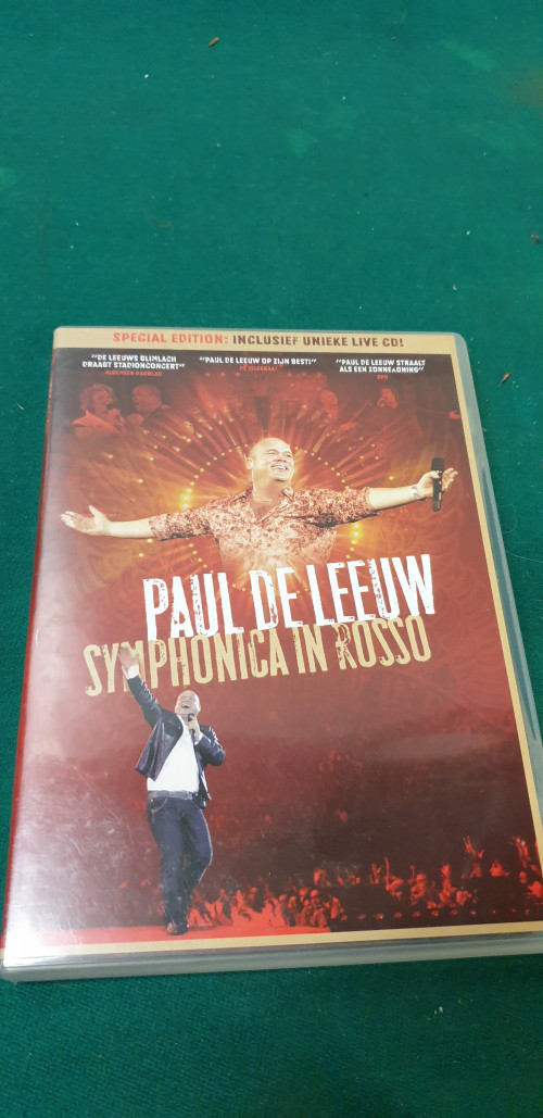dvd paul de leeuw symphonica in rosso