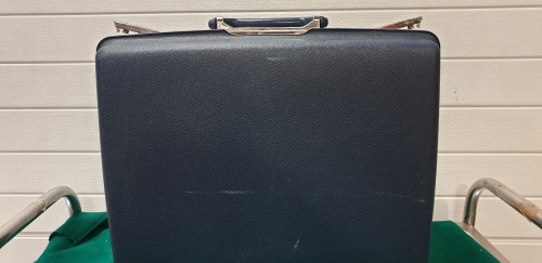 koffer samsonite donkerblauw