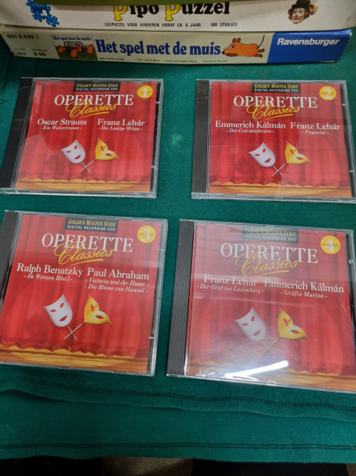 cd operette classics oscar strauss franz lehar