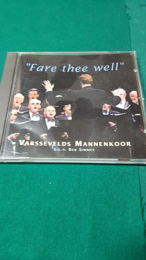 cd fare thee well, varsevelds mannenchoor