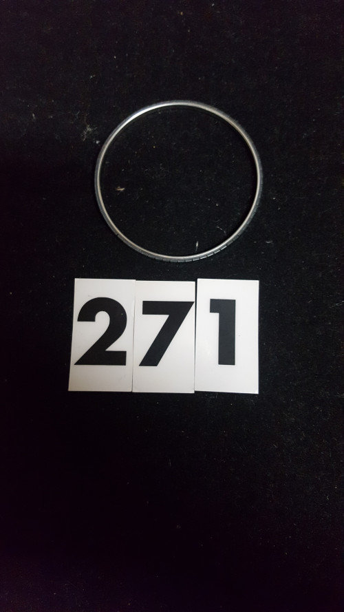 s [271 ] armband zilver metaal