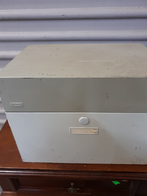 metalen box vintage val-rex
