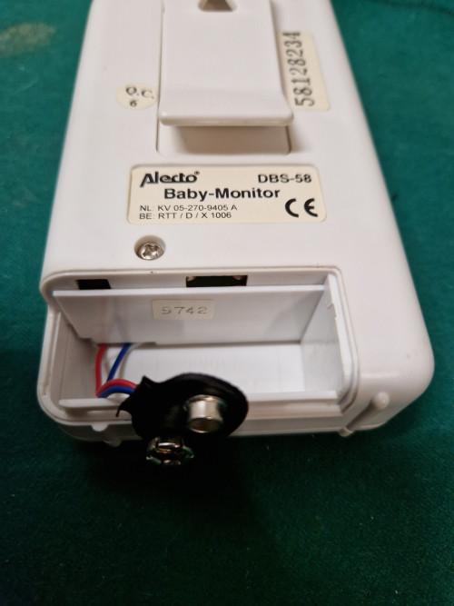 Baby monitor receiver alecto, dbs -58,
