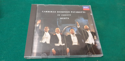 cd carreras domingo pavarotti in concert mehta