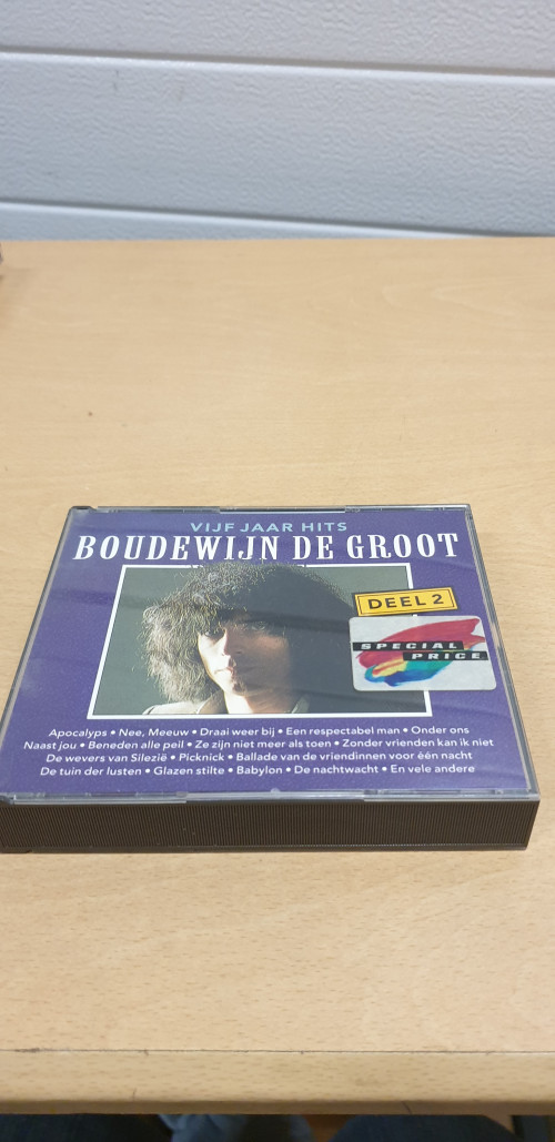 cd  Boudewijn de Groot Vijf jaar Hits deel 2